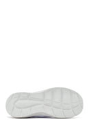 Women's White Lace-Up Thick Soled Sneaker | Derimod Women's White Lace-Up Thick Soled Sneaker | Derimod