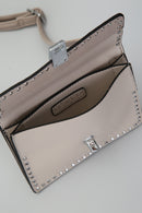 Women's Crossbody Bag with Staple Detail | Derimod Women's Crossbody Bag with Staple Detail | Derimod