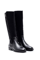 Women's Black Zippered Casual Boots | Derimod Women's Black Zippered Casual Boots | Derimod