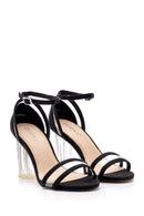 Women's Transparent Heeled Sandals | Derimod Women's Transparent Heeled Sandals | Derimod