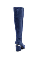 Women's Suede Heeled Boots | Derimod Women's Suede Heeled Boots | Derimod