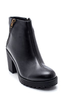 Women's Zippered Heeled Boots | Derimod Women's Zippered Heeled Boots | Derimod
