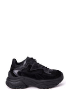 Kadın Yüksek Tabanlı Süet Sneaker | Derimod Kadın Yüksek Tabanlı Süet Sneaker | Derimod