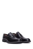 Men's Black Leather Casual Loafer | Derimod Men's Black Leather Casual Loafer | Derimod