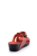 Women's Flower Detailed Slippers | Derimod Women's Flower Detailed Slippers | Derimod