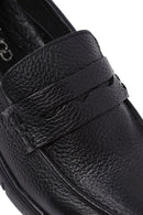 Kadın Siyah Deri Comfort Loafer | Derimod Kadın Siyah Deri Comfort Loafer | Derimod