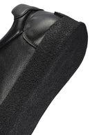 Men's Black Lace-up Leather Sneaker | Derimod Men's Black Lace-up Leather Sneaker | Derimod
