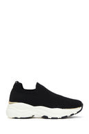 Kadın Siyah Kalın Tabanlı Sneaker | Derimod Kadın Siyah Kalın Tabanlı Sneaker | Derimod