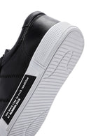 Hammer Jack Erkek Sıyah Toscana Deri Sneaker | Derimod Hammer Jack Erkek Sıyah Toscana Deri Sneaker | Derimod