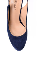 Women's Suede Heeled Shoes | Derimod Women's Suede Heeled Shoes | Derimod