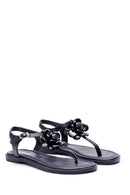 Women's Floral Detailed Sandals | Derimod Women's Floral Detailed Sandals | Derimod