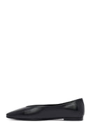 Woman Black Leather Babet | Derimod Woman Black Leather Babet | Derimod