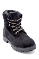 Women's Darkwood Nubuck Boots | Derimod Women's Darkwood Nubuck Boots | Derimod