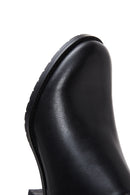 Women's Black Buckle Heeled Boots | Derimod Women's Black Buckle Heeled Boots | Derimod