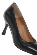 Women's Black Thin Heel Patent Leather Stiletto | Derimod Women's Black Thin Heel Patent Leather Stiletto | Derimod
