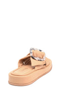 Women's Leather Slippers | Derimod Women's Leather Slippers | Derimod