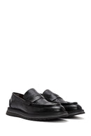 Men's Black Leather Casual Loafer | Derimod Men's Black Leather Casual Loafer | Derimod
