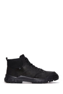 Men's Black Leather Boots | Derimod Men's Black Leather Boots | Derimod