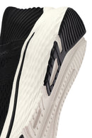 Derimod Zero Women's Black Lace-Up Thick Soled Sneaker | Derimod Derimod Zero Women's Black Lace-Up Thick Soled Sneaker | Derimod