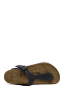 Birkenstock Kadın Siyah Parmak Arası Gizeh Bf Terlik | Derimod Birkenstock Kadın Siyah Parmak Arası Gizeh Bf Terlik | Derimod