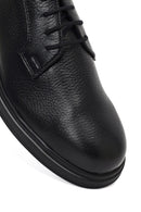 Men's Black Lace-Up Leather Casual Shoes | Derimod Men's Black Lace-Up Leather Casual Shoes | Derimod