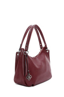 Women's Burgundy Shoulder Bag | Derimod Women's Burgundy Shoulder Bag | Derimod