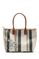 Women's Straw Detailed Shoulder Bag | Derimod Women's Straw Detailed Shoulder Bag | Derimod