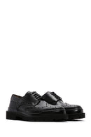 Men's Black Leather Casual Shoes | Derimod Men's Black Leather Casual Shoes | Derimod