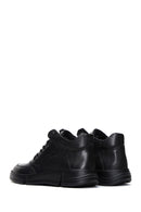Men's Black Leather Sports Boots | Derimod Men's Black Leather Sports Boots | Derimod