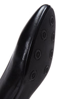 Derimod Gritti Woman Black Low Heels Leather Shoe | Derimod Derimod Gritti Woman Black Low Heels Leather Shoe | Derimod