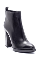 Women's Leather Heeled Boots | Derimod Women's Leather Heeled Boots | Derimod