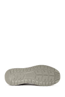 Erkek Yeşil Bağcıklı Deri Casual Sneaker | Derimod Erkek Yeşil Bağcıklı Deri Casual Sneaker | Derimod
