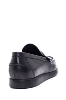 Men's Leather Printed Loafer | Derimod Men's Leather Printed Loafer | Derimod