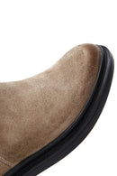 Men's Suede Leather Chelsea Boots | Derimod Men's Suede Leather Chelsea Boots | Derimod