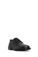 Men's Black Lace-up Leather Casual Shoes | Derimod Men's Black Lace-up Leather Casual Shoes | Derimod