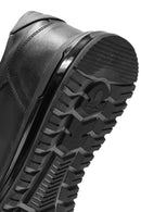 Men's Black Lace-Up Leather Casual Sneaker | Derimod Men's Black Lace-Up Leather Casual Sneaker | Derimod