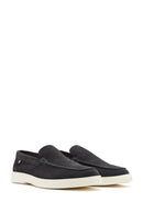 Men's Gray Suede Leather Casual Loafer | Derimod Men's Gray Suede Leather Casual Loafer | Derimod