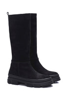 Women's Leather Suede Boots | Derimod Women's Leather Suede Boots | Derimod