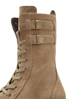Women's Suede Leather Boots | Derimod Women's Suede Leather Boots | Derimod