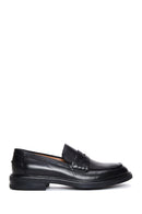 Men's Black Leather Casual Loafer | Derimod Men's Black Leather Casual Loafer | Derimod