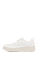 ACBC x Derimod Erkek Beyaz Bağcıklı Sneaker | Derimod ACBC x Derimod Erkek Beyaz Bağcıklı Sneaker | Derimod
