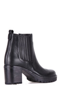 Heeled Women's Leather Boots | Derimod Heeled Women's Leather Boots | Derimod