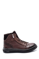 Men's Leather Zippered Sports Boots | Derimod Men's Leather Zippered Sports Boots | Derimod