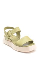 Women's Casual Leather Sandals | Derimod Women's Casual Leather Sandals | Derimod