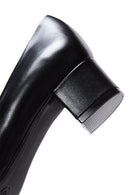 Derimod Gritti Woman Black Low Heels Leather Shoe | Derimod Derimod Gritti Woman Black Low Heels Leather Shoe | Derimod
