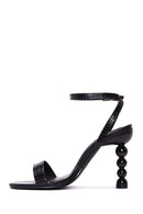Women's Black Heeled Sandals | Derimod Women's Black Heeled Sandals | Derimod