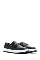 Erkek Siyah Deri Loafer | Derimod Erkek Siyah Deri Loafer | Derimod