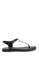 Women's Casual Patent Leather Sandals | Derimod Women's Casual Patent Leather Sandals | Derimod