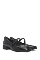 Women's Black Low Heel Patent Leather Ballerinas | Derimod Women's Black Low Heel Patent Leather Ballerinas | Derimod