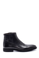 Men's Leather Zippered Classic Boots | Derimod Men's Leather Zippered Classic Boots | Derimod